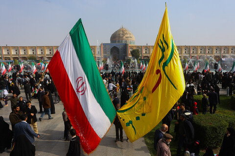 خروش مردم انقلابی اصفهان در روز ملی مبارزه با استکبار