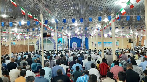 تصاویر/ نماز جمعه شهرستان قشم