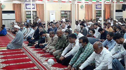 تصاویر/ نماز جمعه شهرستان قشم