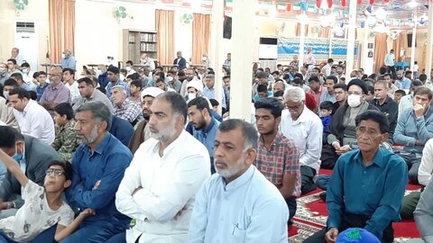 تصاویر/ نماز جمعه شهرستان قشم