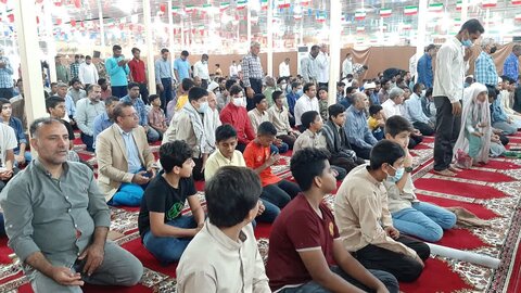 تصاویر/ نماز جمعه شهرستان قشم