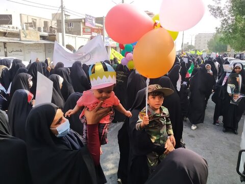 خروش مردم میناب در راهپیمایی ۱۳آبان