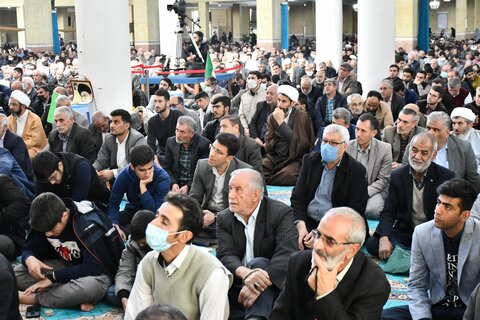 تصاویر/ آیین عبادی سیاسی نماز جمعه شهرستان ارومیه