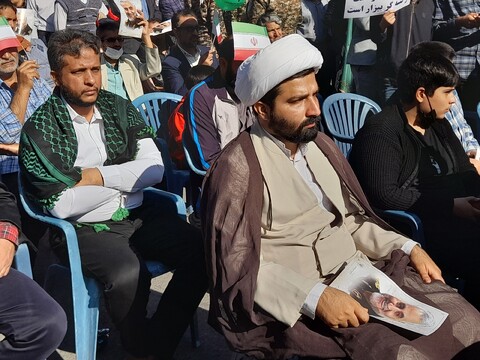 تصاویر:حضورحماسی مردم کاشان در راهپیمایی ۱۳ ابان