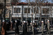 تغییر در جزئیات حرکت دسته عزاداری طلاب تهران به سمت بازار