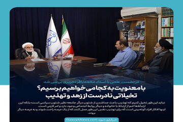 عکس نوشت | با معنویت به کجا میخواهیم برسیم؟