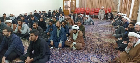 تصاویر/ مراسم عزاداری شهادت حضرت معصومه(س) در مدرسه علمیه طالبیه تبریز