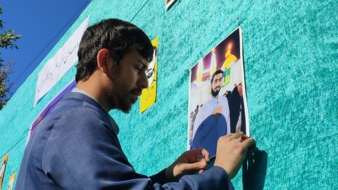 تصاویر/ فعالیت‌های گروه جهادی مدرسه علمیه حضرت ولیعصر (عج) بناب در روز سیزده آبان