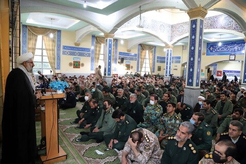 تصاویر / برگزاری مراسم یادبود شهدای شاهچراغ(ع) و شهید نظری در سپاه انصارالحسین(ع)