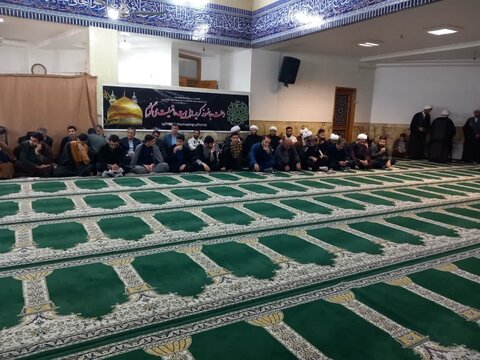 تصاویر/ مراسم گرامی‌داشت شهدای اغتشاشات اخیر در مسجد گلشن لنگرود