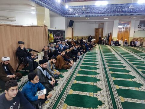 تصاویر/ مراسم گرامی‌داشت شهدای اغتشاشات اخیر در مسجد گلشن لنگرود