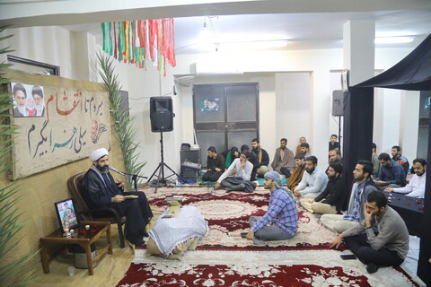 تصاویر / مراسم یادبود شهدای امنیت با میهمانی شهید گمنام در فاز یک مدرسه صدوقی