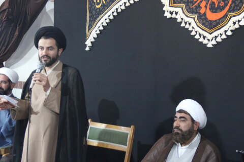 تصاویر /نشست مدیر حوزه علمیه استان قزوین با اساتید ،طلاب وکادر مدرسه علمیه صالحیه