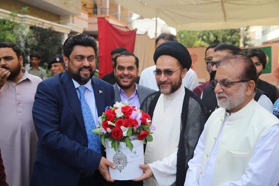 گورنر سندھ کی معروف خطیب مولانا سید شہنشاہ حسین نقوی سے ملاقات