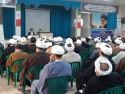 تصاویر/ نشست «جهاد تبیین» در مدارس علمیه منطقه کاشان