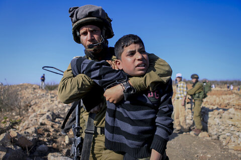 بازداشت فلسطینیان توسط رژزیم صهونیستی