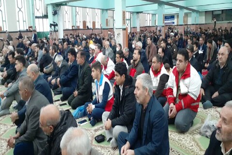 تصاویر/  اقامه نماز جمعه در شهرستان پارس آباد