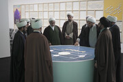 بازدید مدیران تبلیغات اسلامی خراسان شمالی از سومین نمایشگاه مسجد جامعه پرداز + عکس