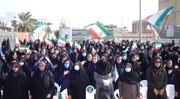 اجتماع ۱۰۰۰ نفری دختران احسان در استان بوشهر+ فیلم