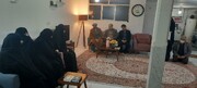 حضور مدیر حوزه‌های علمیه خواهران کشور در منزل شهید مدافع امنیت «سجاد فراهانی»