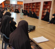 آموزش روش‌های مطالعه و آشنایی با منابع موجود در کتابخانه ویژه طلاب ساوه‌ای