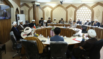 تصاویر/ نهمین نشست از سلسله نشست‌های دفتر تدوین متون درسی حوزه‌های علمیه