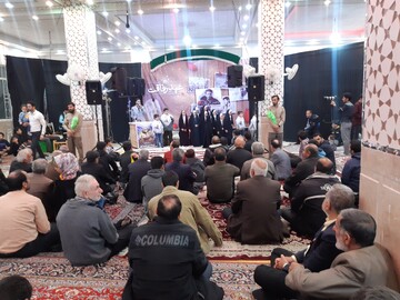 چهارمین یادواره شهدای «عهد رفاقت» راوند کاشان برگزار شد