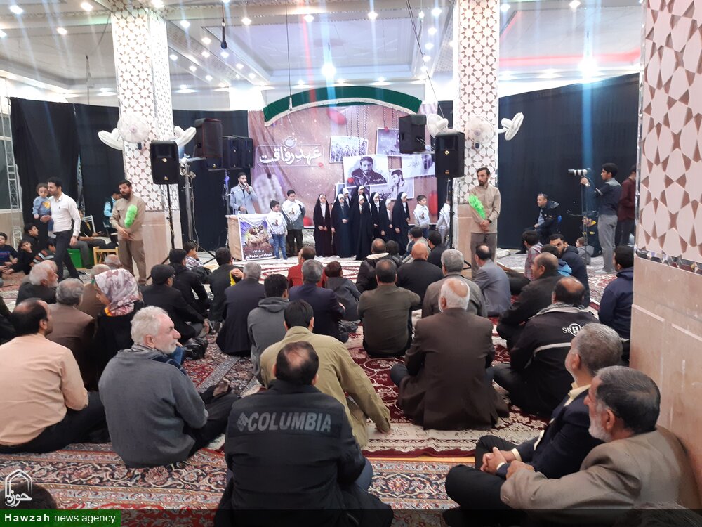 چهارمین یادواره شهدای «عهد رفاقت» راوند کاشان برگزار شد