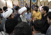 حضور امام جمعه بوشهر در جمع دانشجویان دانشگاه خلیج فارس