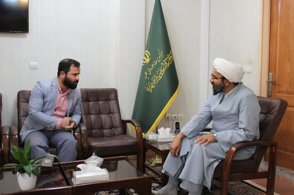 دیدار مدیر حوزه علمیه استان تهران با طلاب + عکس