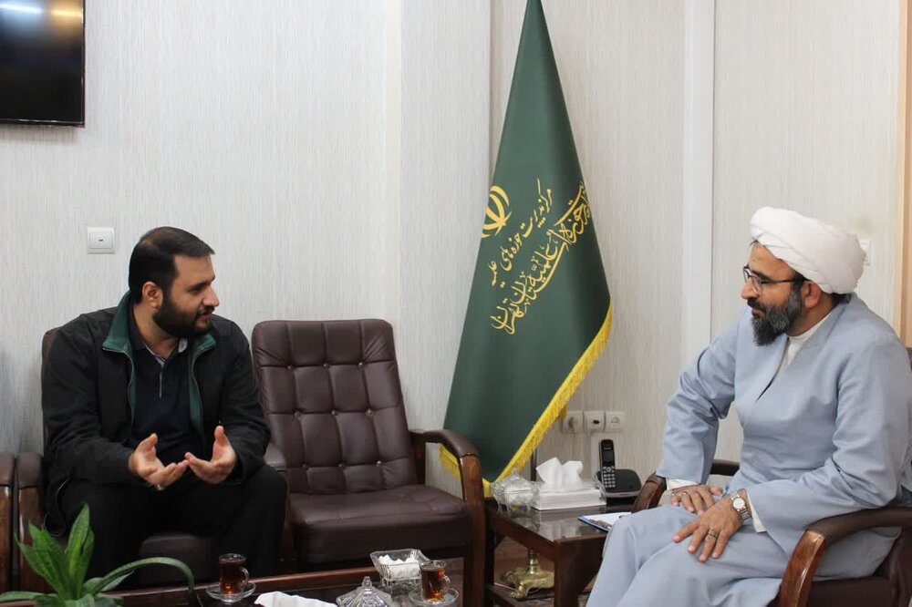 دیدار مدیر حوزه علمیه استان تهران با طلاب + عکس