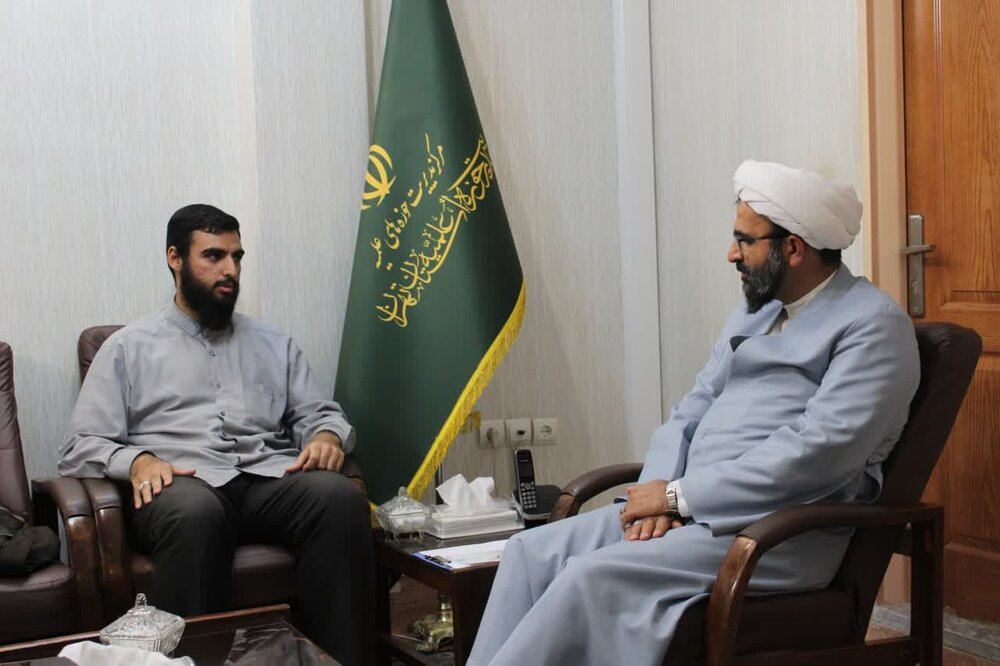 دیدار مدیر حوزه علمیه استان تهران با طلاب + عکس