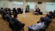 تصاویر/ دیدار اعضای ششمین دوره شورای اسلامی و شهردار جدید کرج با نماینده ولی فقیه در البرز