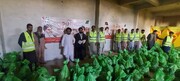 ضلع نوشہرو فیروز سندھ میں سیلاب متاثرین کیلئے امدادی سامان کی تقسیم
