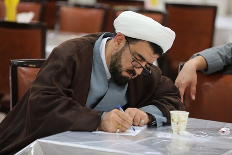 تصاویر/ کارگروه‌های تخصصی چهاردهمین هم‌اندیشی همکاری‌های حوزه و آموزش و پرورش در مشهد مقدس