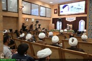 بالصور/ إقامة مؤتمر الحكيم الإلهي للاحتفاء بالذكرى الـ 41 لرحيل العلامة الطباطبائي صاحب تفسير الميزان بمدينة قم المقدسة