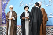 تصاویر/ تجلیل از طلاب برگزیده مدرسه علمیه امام خامنه‌ای ارومیه