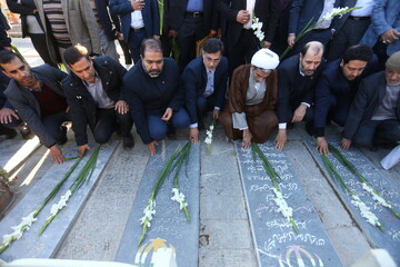 تصاویر/ آیین بزرگداشت ۲۵ آبان‌ماه روز حماسه و ایثار اصفهان