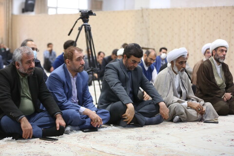 تصاویر/ مراسم گرامیداشت اولین شهید وحدت روحانی شهید سجاد شهرکی نیا در دانشگاه ادیان و مذاهب اسلامی