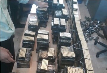 کشف ۲۶ هزار و ۵۰۰ عدد فشنگ جنگی در کرمانشاه