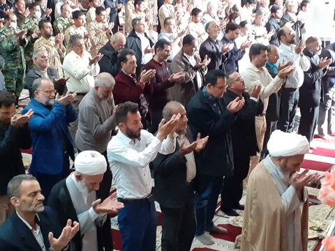 تصاویر/ گزارش تصویری نمازجمعه آران وبیدگل
