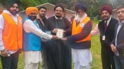آسٹریلیا کی سکھ برادری نے مولانا ابوالقاسم رضوی کو بین المذاہب خدمات کے لئے پیش کیا  مومنٹو