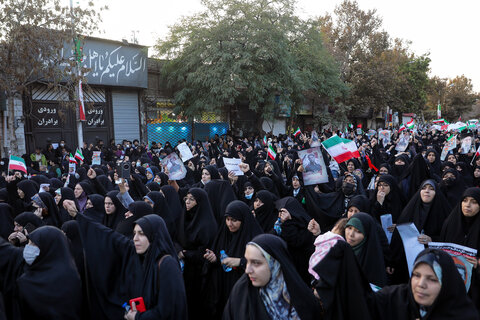 تصاویر/ تشییع شهدای مدافع امنیت در مشهد