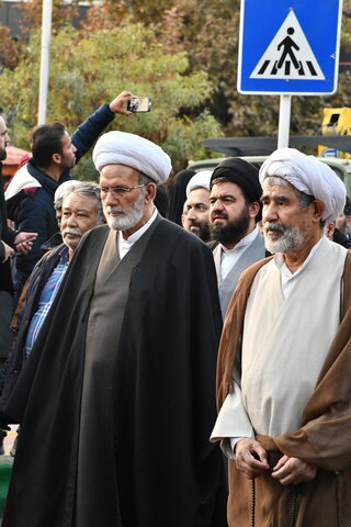 تشییع شهدای مدافع امنیت در مشهد