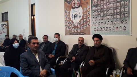 نصاویر/ دیدار بسیجیان و مسئولان ادارات هریس با امام جمعه این شهرستان