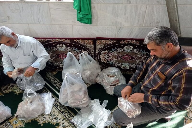 رزمایش ۶۰۸ مواسات در کنگاور برگزار شد