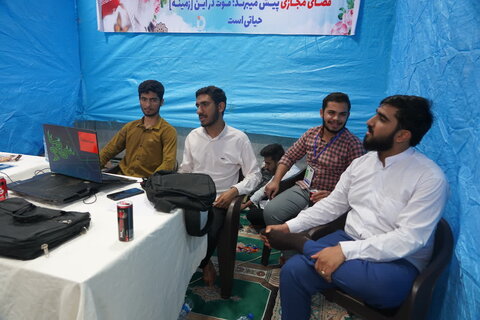 تصاویر/چهارمین رویداد سراسری تولید محتوا بسیج و کسب رتبه اول توسط طلاب شهرستان حاجی آباد