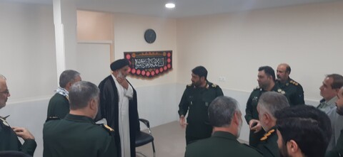 دیدار شورای سپاه ولی‌عصر(عج) با نماینده ولی فقیه در خوزستان به مناسبت هفته بسیج