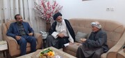 امام جمعه اهواز به دیدار خانواده شهدای دفاع مقدس رفت