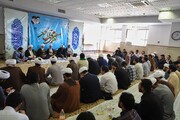 گزارشی از نشست آیت الله اعرافی با طلاب مدرسه تخصصی فقه امام کاظم(ع)